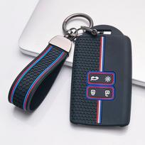 Key Case Cover for Renault Koleos Kadjar Megane Talisman Espace Scenic Grand with Keychain Anti-Scratch Guard Shockproof Protection juoda