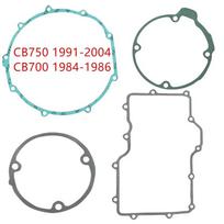 For HONDA CB750 Nighthawk 750 1991-2004 CB700SC CB700 1984-1986 Motorcycle Engine Stator Oil Pan Crankcase Clutch Cover Gasket