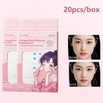 20 Pieces Face Neck Chin Eye Lift Tape for V Shape Contour Invisible Instant Facelift Patches for Women Everyday Beauty Use one size