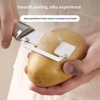Multi-Function Potato Pumpkin Peeler Kitchen Tool Sharp Rustproof Blades For Smooth Peeling Home Cooking Essential 1pc