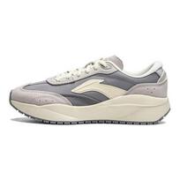 LiNing Zaiwu 2.0 women low-top casual shoes grey thick cushioned elevated sole AGCU280-1 36