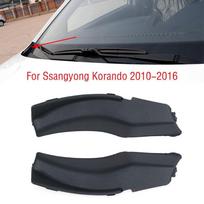 Ssangyong Korando 2010-2016 Automobilio Priekinio Stiklo Kampo Apdailos Juostelė Valytuvo Šoninės Apdailos Dangtelio Plokštelė Dangtelis Skydelis 1pc right