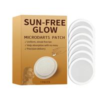 Summer No-Sun Tanning Body Darkening Patches Bronze Wheat Skin Glow Skin-Friendly Tan Patches 7pcs