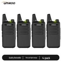 UNIKOO MAX4.0 Long-Range Walkie-Talkie (4-Pack) (CN version)