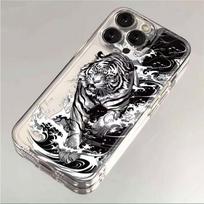 Ink Tiger Apple iPhone15/14Promax mobile phone case 13/12TPU11/XSMAX soft glue 7P apple 15
