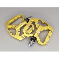 New Mountain Bike Pedals MTB Pedal Aluminum Bicycle Wide Platform Flat Pedals 9/16  Sealed Bearing Bicycle Pedals auksas