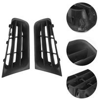 Front Bumper Air Vent Grille Panel Set 7701474478 for Renault Megane 2 2006-2009 black