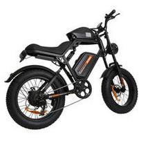 FXH-002 45KM/H Electric Bike 500W48V15.6Ah Fat Tire Adult Off-Road Mountain Electric Bicycle FXH-002 500W48V15.6Ah-BK-YY