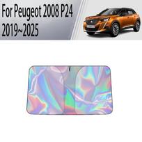Automobilio saulės skydelis Peugeot 2008 508 5008 3008 208 2008~2005 Automobilio priekinio stiklo saulės gaudyklė Šilumos izoliacija Vasaros priedai For 2008 2019-2025