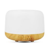 MUJI 5V Aroma Diffuser: Ultrasonic Atomizer, 300ml Humidifier with Wood Grain & Seven-Color LED 5V USB