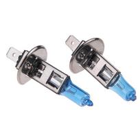 2vnt 6000K 12V H1 12V 55W Super White LED halogeninės automobilių rūko žibintų lemputės Naujos
