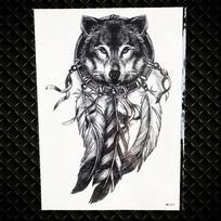1 vnt Black Angel Wings laikinos tatuiruotės moterims Menas netikras tatuiruotės popierius Dievo mirties kaukolės totemo tatuiruotės