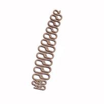 Prancūziškas plaukų pynimo įrankis Weave Sponge Hair Braider Roller Hair Twist Styling Tool DIY Priedai ruda