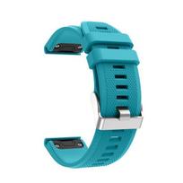 Greitai atsegamas silikoninis dirželis skirtas Garmin Fenix ​​6 6S 6X Pro 5X 5 5S 3 3HR Forerunner 935 945 26mm Fenix 6X 6X Pro tamsiai žalia spalva