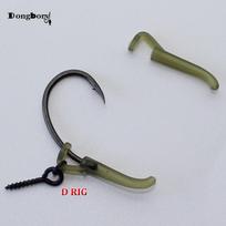 20 vnt. Karpių žvejybos priedai Kabliukai Rankovės Paruoštas D-rig Line Lygintuvas Plaukų įtaisai Zig Rig Terminal Tackle Connect Pop Up Boilies