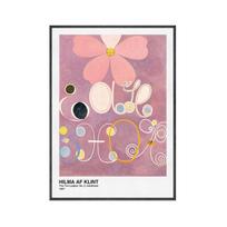 Hilma af Klint Plakatas Drobės Spaudiniai Tapyba Šventyklos Muziejaus Parodos Plakatui Dvasinis Raštas Meno Tapyba Sienų Dekoras 21cm×30cm NoFrame white