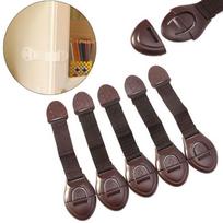 5vnt Baby Safety Lock Stalčiaus užraktas Tualeto užraktas one size ruda