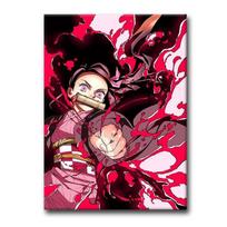 Demon Killer plakatas Kimetsu No Yaiba Japanese Anime Pictures Modern 21cm×30cm NoFrame