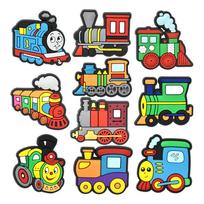 10 vnt. Mielų traukinukų animacinių serijų PVC batų pakabukų batų dekoracijoms 10pcs
