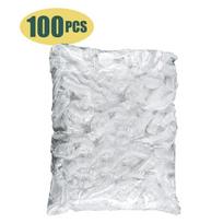 100 vnt. vienkartinis maisto dangtelis plastikinis įvynioklis Elastingi maisto dangteliai vaisių dubenims laikymo virtuvė šviežiai išlaikoma plėvelė Maistas 100PCS