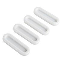 4 Pcs Paste The Open Sliding Door Handles for Interior Doors Glass Window Cabinet Drawer Wardrobe Self-adhesive Handle