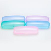 Akinių dėklas Skaidrus PVC Moterų Vyrų Plastikiniai Akiniai nuo saulės Akinių Dėžutė Nauji Akinių Dėklas Skaitymo Akinių Dėklas įvairiaspalvis