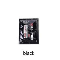 30 ml/maišelis Juodi plaukų dažai vyrų moterų šampūnas plaukų spalva Botanicals plaukų dažai gali padengti balta spalva 1PC juoda