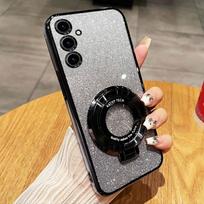 Blizgantis magnetinis laikiklis telefono dėklui, skirtas Huawei Honor X8B X8 Honor X8 X 8 X8A 8X X9 X9A X9B X7 X7A X7B X6 X6A laikiklio dangteliui honor 9X Pro juoda