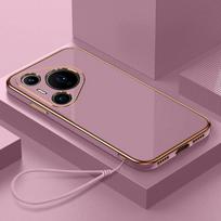 Huawei Pura 70 Pro + dėklas Huawei Pura 70 telefono dėklas Huawei Pura 70 Ultra dangtelis Prabangus kvadratinis dengtas smūgiams atsparus galinis dangtelis Huawei Pura 70