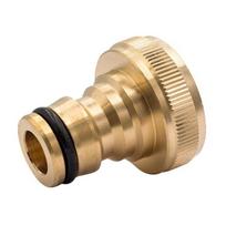 G3/4 colio čiaupo jungtis Vandens žarnos adapteris Žarnelės remontas beige