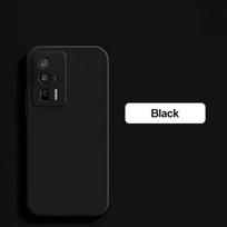 Poco F5 PocoF5 Pro Case Prabangus skysto silikono smūgiams atsparus telefono dėklas skirtas Xiaomi Poco F5 F5 Pro F5Pro PocoF5 Pro Nugara Minkštas dangtelis For Poco F5 Pro juoda