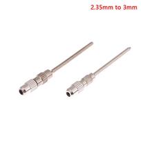 Dantų grąžtų adapteris konverteris 2,35 mm į 2 mm / 2,35 mm į 3 mm kotelio poliruoklis odontologo įrankiai 3mm