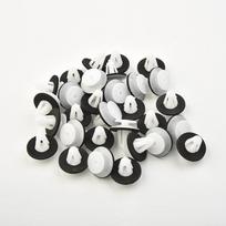 Apdailos tvirtinimo spaustukai laikikliai Mercedes nailoninis 011988988 78 black