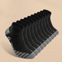 Vyriškos žemos kojinės, patogios ir kvėpuojančios 1 pair juoda