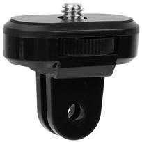 Universalus veiksmo kameros 1/4 colio sraigtinis tvirtinimas trikojis asmenukių lazda adapteris GoPro black