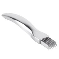 Stainless Steel Onion Slicer Scallion Cutter Vegetable Chopper Kitchen Gadget