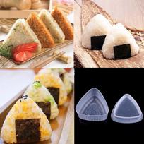 1 rinkinys Onigiri ryžių rutuliukų Bento spaudimo formelė, trikampės formos formelė, suši gaminimo įrankis ARI