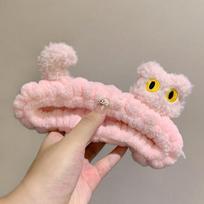 Mielos animacinės elastinės galvos juostos Makiažui, veido prausimui, plaukams, minkštos, nepaliekančios žymių veido galvos apdangalai, Kawaii plaukų aksesuarai