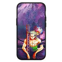 for iPhone 16 15 Xiaomi Redmi Note 14 13 12 11 Pro Max 16e Samsung Galaxy S25 S24 S23 Moto OPPO Huawei Comics Luffy One Piece Roronoa Zoro Phone Case for Samsung Galaxy S21 Ultra švelni smėlinė