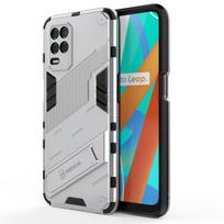 For OPPO Realme 8i 8 Pro 4G Realme 8 5G Armor Shockproof Phone Case Back Cover Magnetic Kickstand Anti-Fall Protect Coque Cases For Realme 8 5G balta