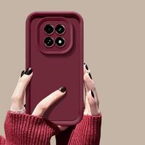 Skirta Xiaomi Redmi Note 14 Pro 5G dėklas Redmi Note 14 Pro 4G telefono dėklas Dangtelis Matinis galinis dangtelis Oda primenantis paviršius Apsauga Atsparus smūgiams dėklas Redmi Note 14 Pro 4G