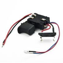 Atsarginis greičio jungiklis Dirbtuvės 7.2V-24V Montavimo valdymas Apsaugotas nuo dulkių switch
