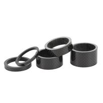 Dviračio vairaračio tarpinė OD2 Dviračio priekinės šakės vaierės tarpinės Anglies pluošto kelių dviračiui 28,6 mm priekinė black