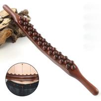 37 karoliukai universalūs nugaros masažo sausgyslių šveitimo lazdelių taškelių gydymo priemonė Gua Sha Relax terapijos priemonė Pilvo masažuoklis(Plastmasinis)))) One size black