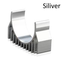 3D spausdintuvo dalys Creality K1C K1 Max ekstruderiui, variklio aušintuvas, aušinimo rinkinys, dvigubo rutulinio guolio ventiliatorius varikliui, Voron Ender3 V3 Heat Sink Silver