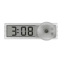 1 vnt. Automobilio LED ekranas Elektroninis skaitmeninis laikrodis Mini siurbtukas Langų matuoklis Laikmatis Automobilio salono ornamentas Automobilio priedai clock