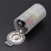 AA To D Cell Size Battery Holder Conversion Adapter Switcher Converter Case AVE gray