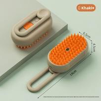 Naminių gyvūnų grožio šepetys, kačių garų šukos su purškikliu, automatinis plaukų šalinimo purškiklis ir antistatinis USB įkrovimas, nešiojamas plaukų šalinimo įrankis single comb