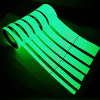 Švytinti Fluorescencinė Naktinė Lipni Švytinti Tamsoje Lipduko Juosta Saugumas Apsauga Namų Dekoravimas Įspėjamoji Lipni Juosta 0.4cm*3m
