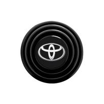 Automobilio durų amortizatorius, amortizuojanti pagalvėlė, atspari smūgiams, skirta Toyota TRD VIOS Avensis Corolla E150 E120 Land Cruiser 200 Camry 2pcs black